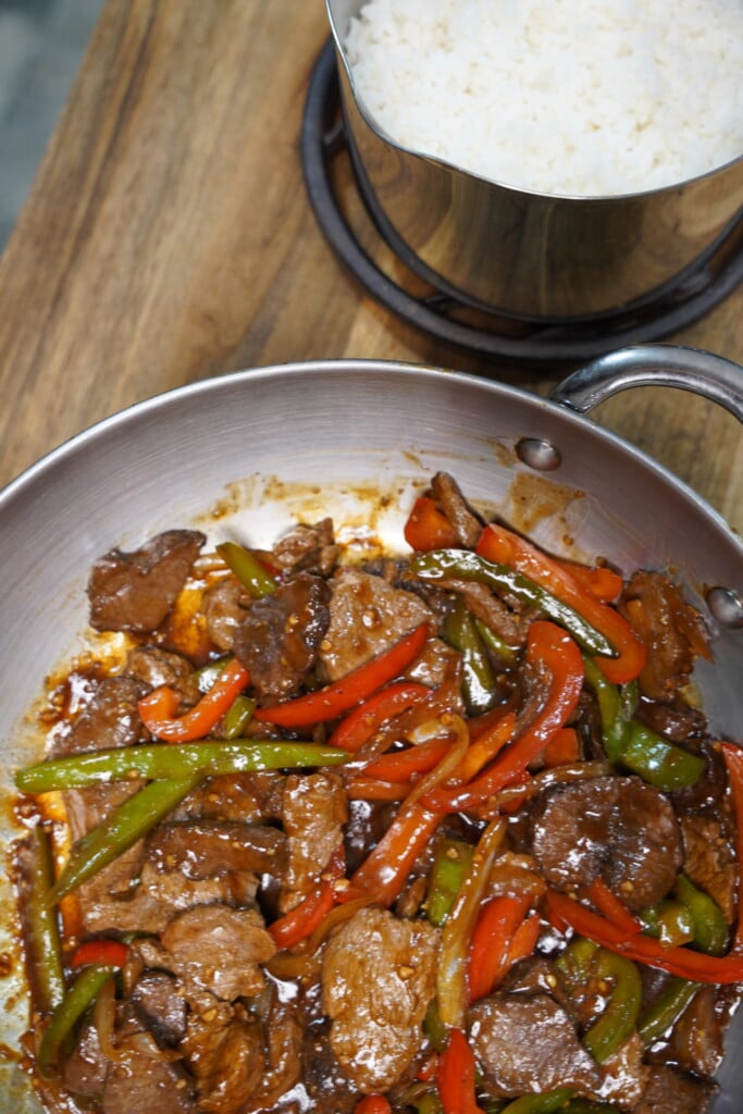Venison Pepper Steak