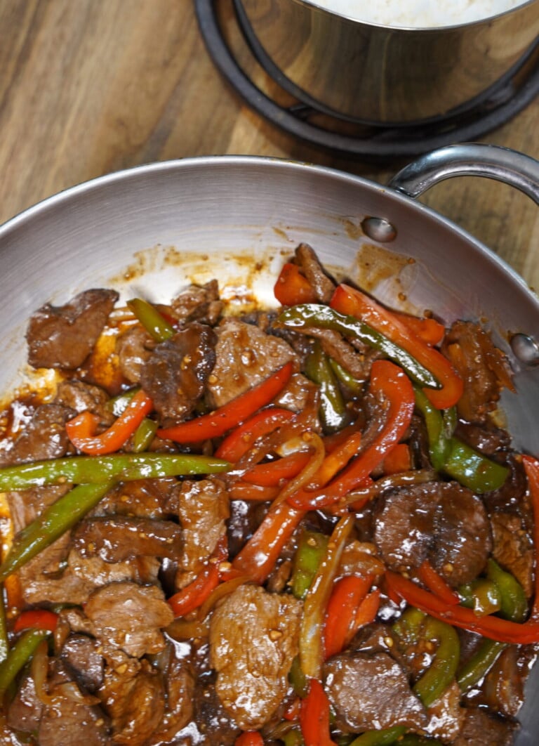 Venison Pepper Steak