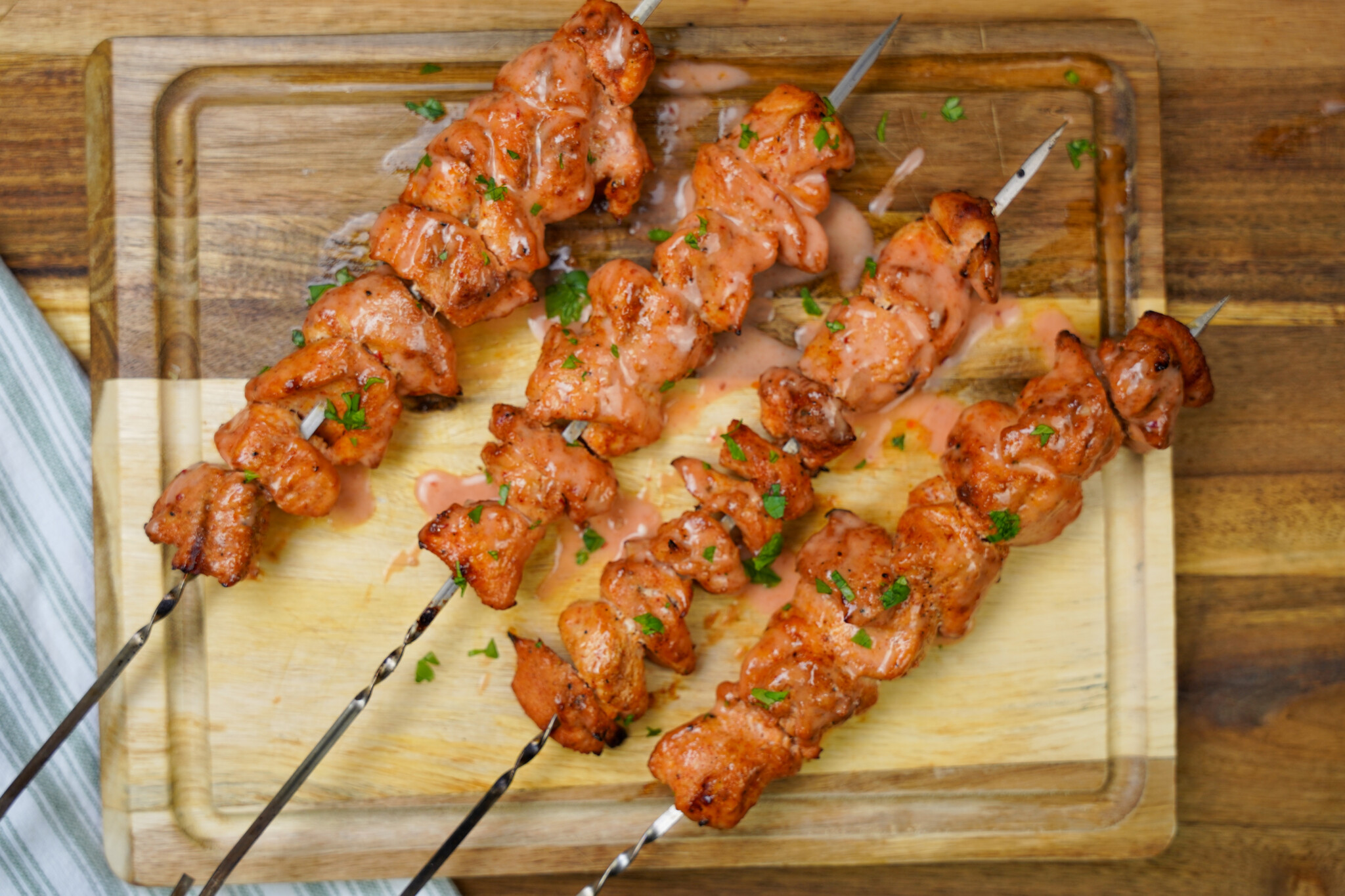 Bang Bang Wild Turkey Skewers JennDanella bang-bang-wild-turkey-skewers-jenndanella