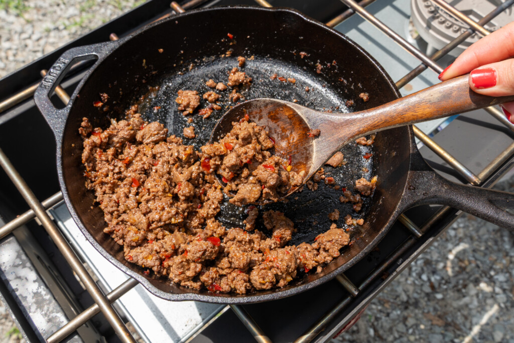 Sweet Thai Chili Venison Lettuce Wraps