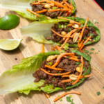 Sweet Thai Chili Venison Lettuce Wraps