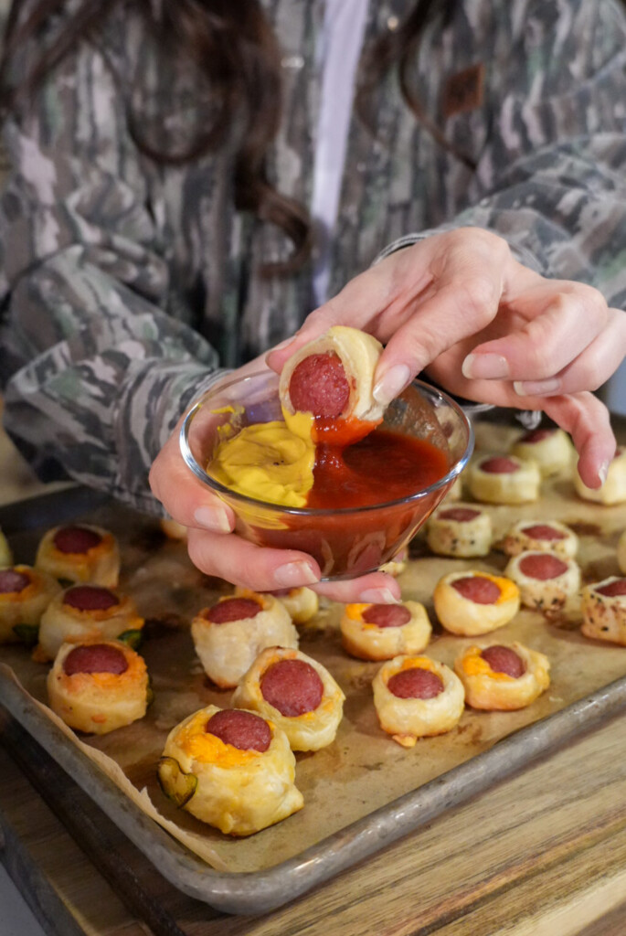 Venison Pigs in a Blanket