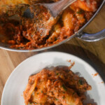 Easy Venison Sausage Stuffed Shells Skillet