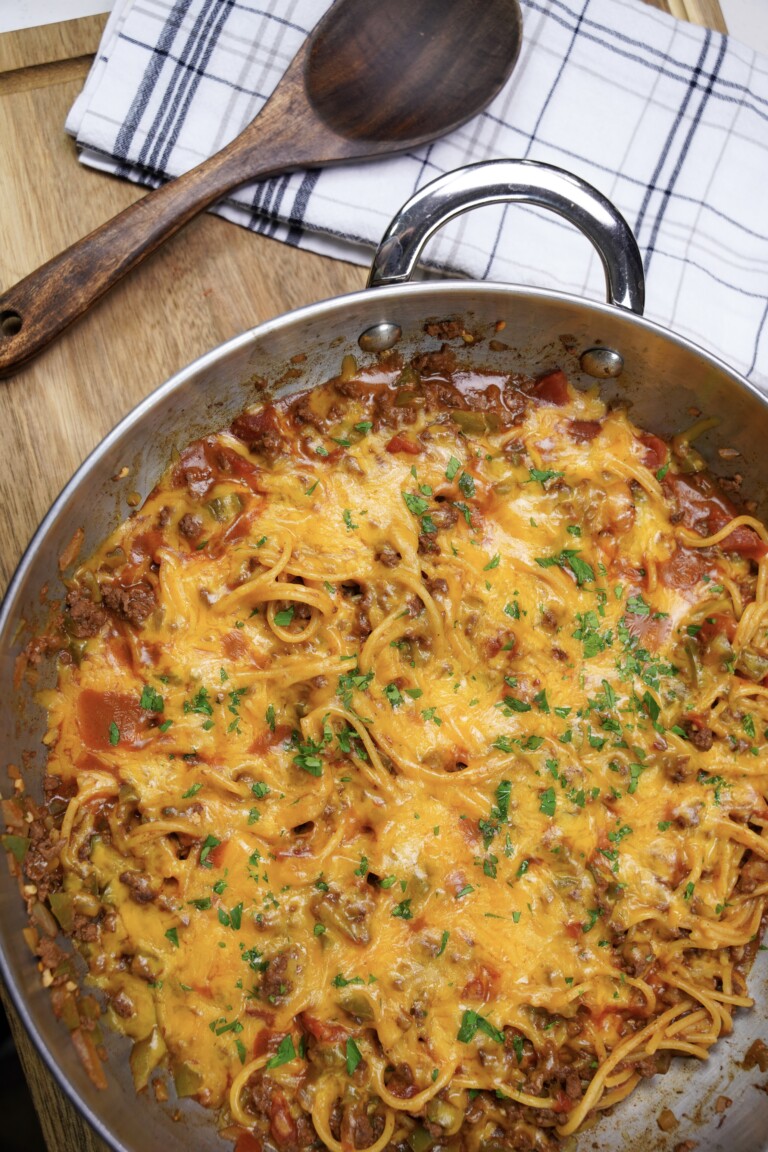 Venison taco Spaghetti Recipe