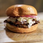 BBQ wild turkey sliders