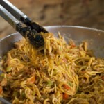 Dirty Venison Spaghetti