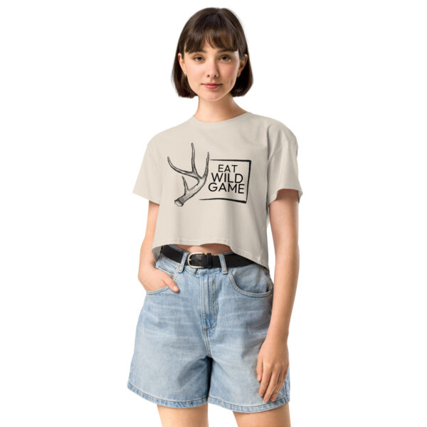Eat Wild Game Women’s Crop Tee - Image 7