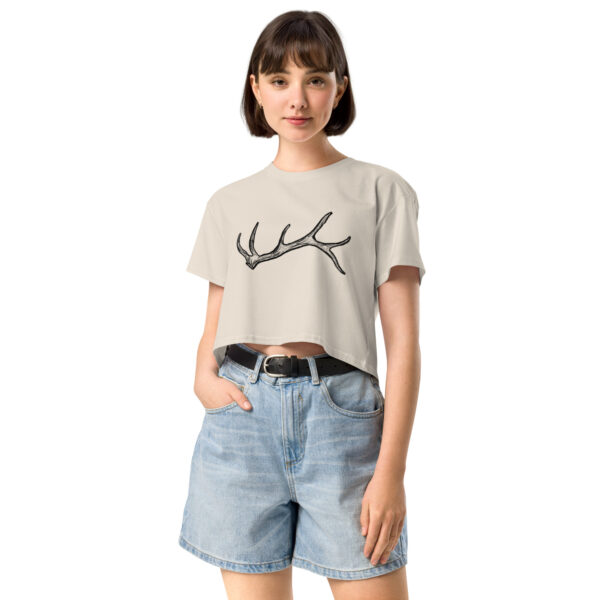 Women’s Elk Crop Tee - Image 7